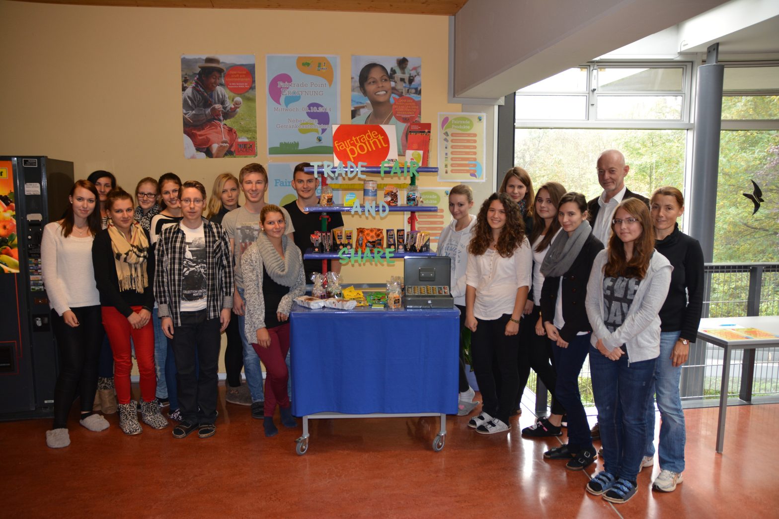 Eröffnung der Fair-Trade Points an der BHAK/BHAS Mistelbach