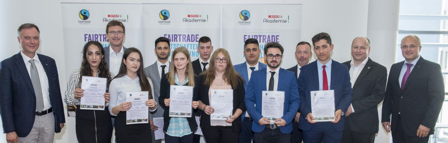 SPAR Akademie Wien ist FAIRTRADE-Schule
