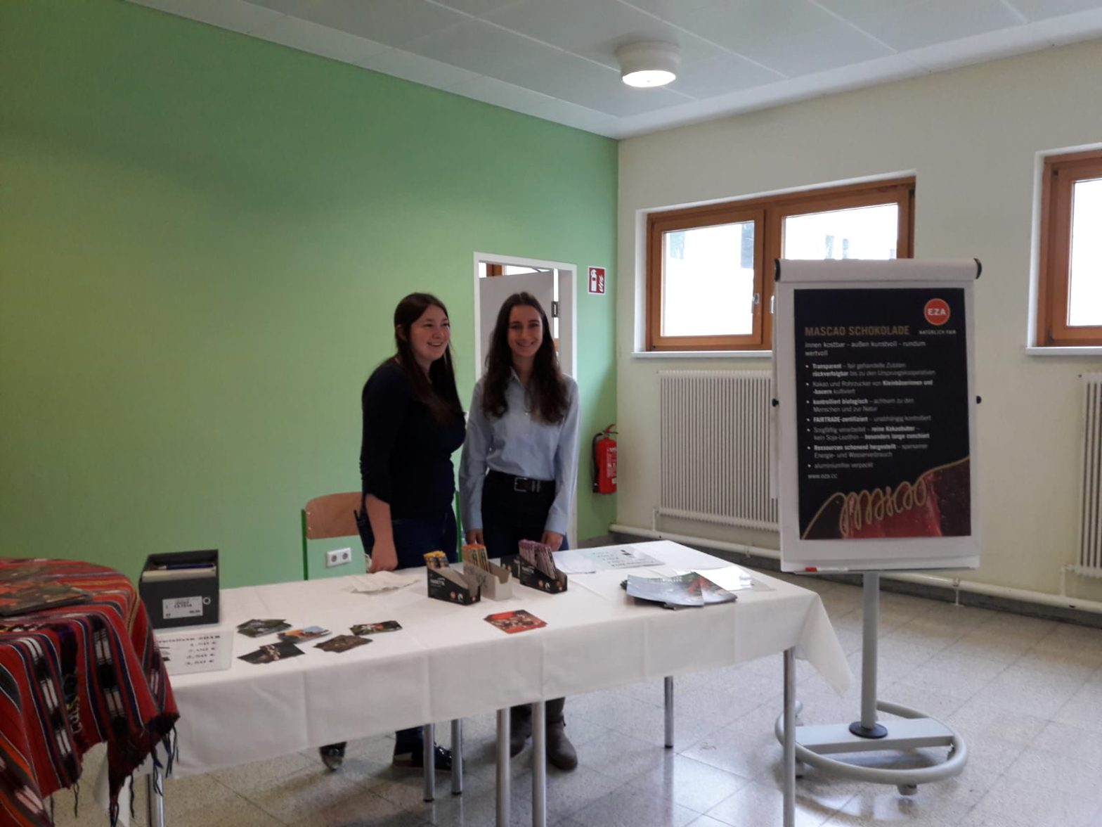 Fairtrade-Schoki an unserer Schule