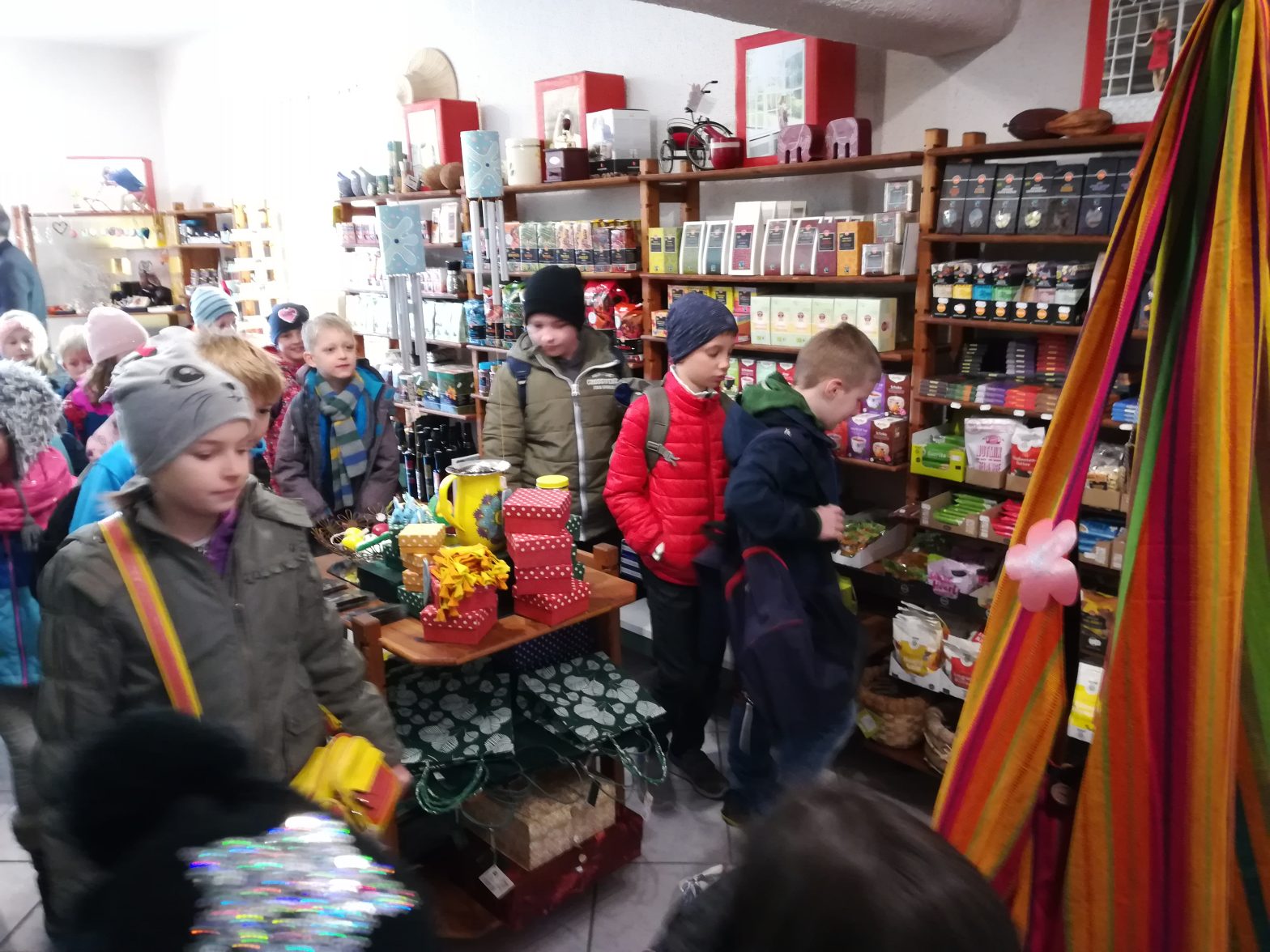 Besuch des Weltladens in St.Veit