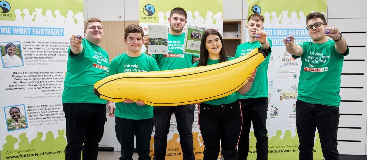 FAIRTRADE als Thema bei der Berufsinformationswoche in der SPAR-Akademie Wien