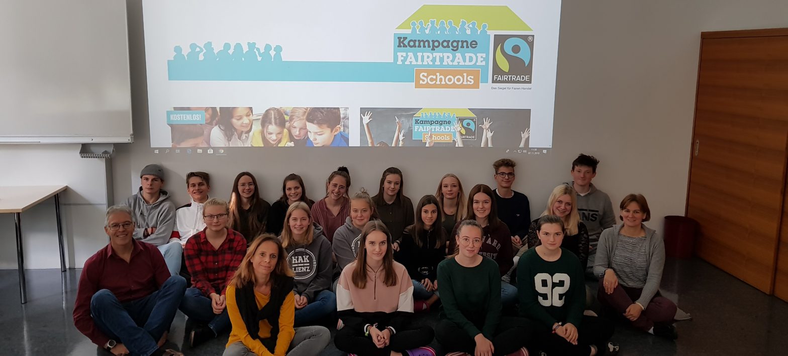Kick-off-Treffen des Fairtrade-Schulteams der BHAK Lienz