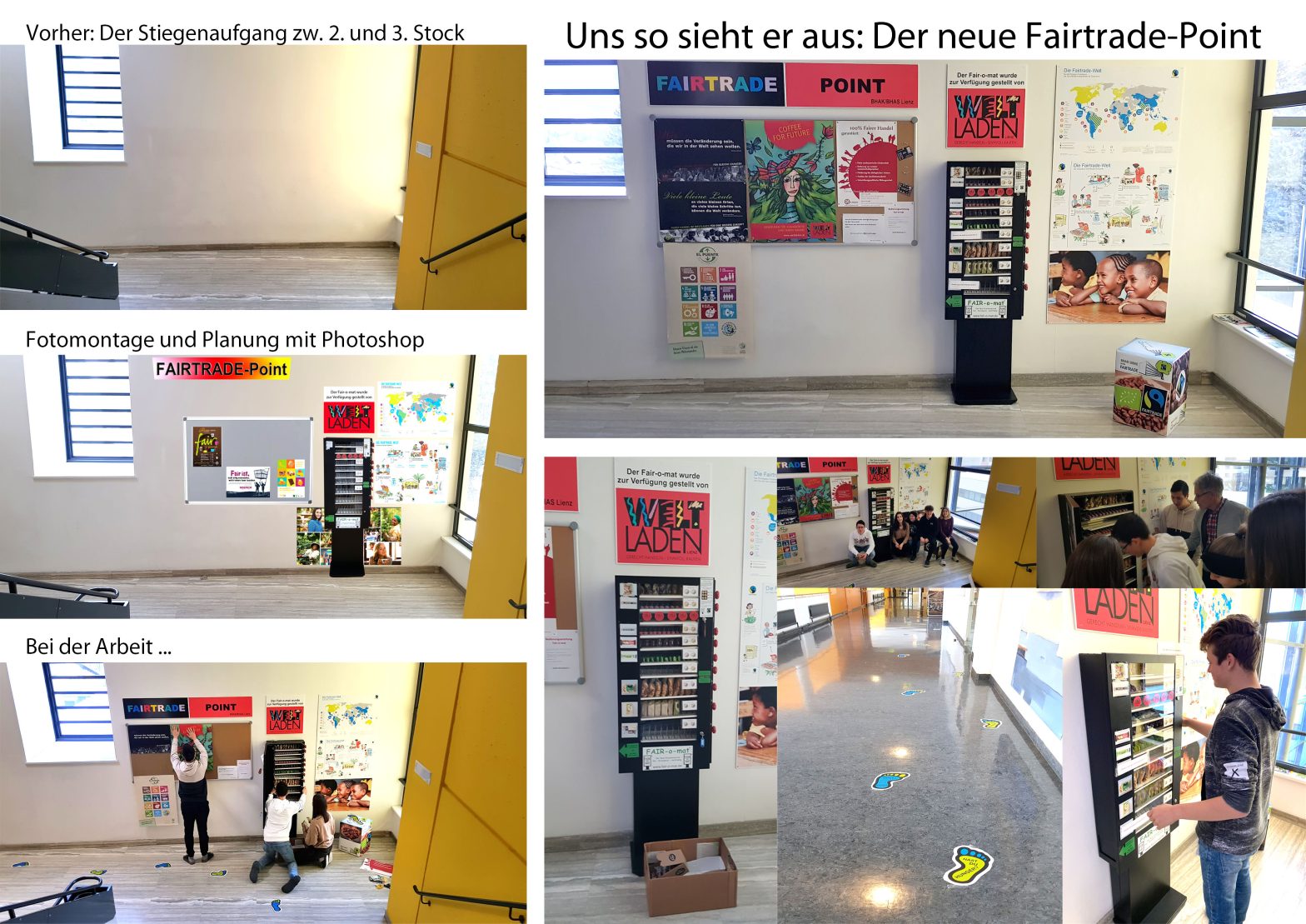 Der Fairtrade-Point: Neuer Treffpunkt für alle Fairtrader in der BHAK Lienz