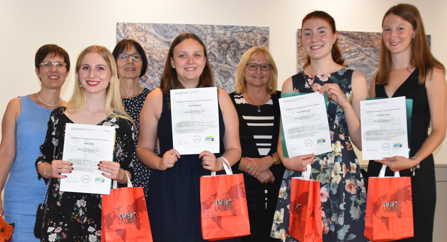 Dank an langjähriges Fairtradeteam