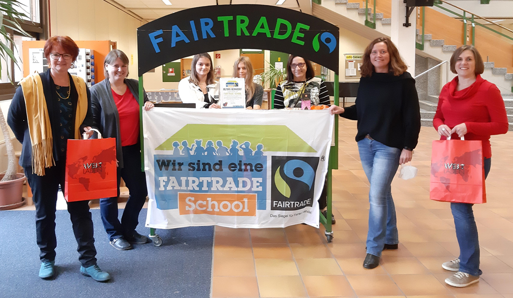 Wir sind eine Fairtrade – School!