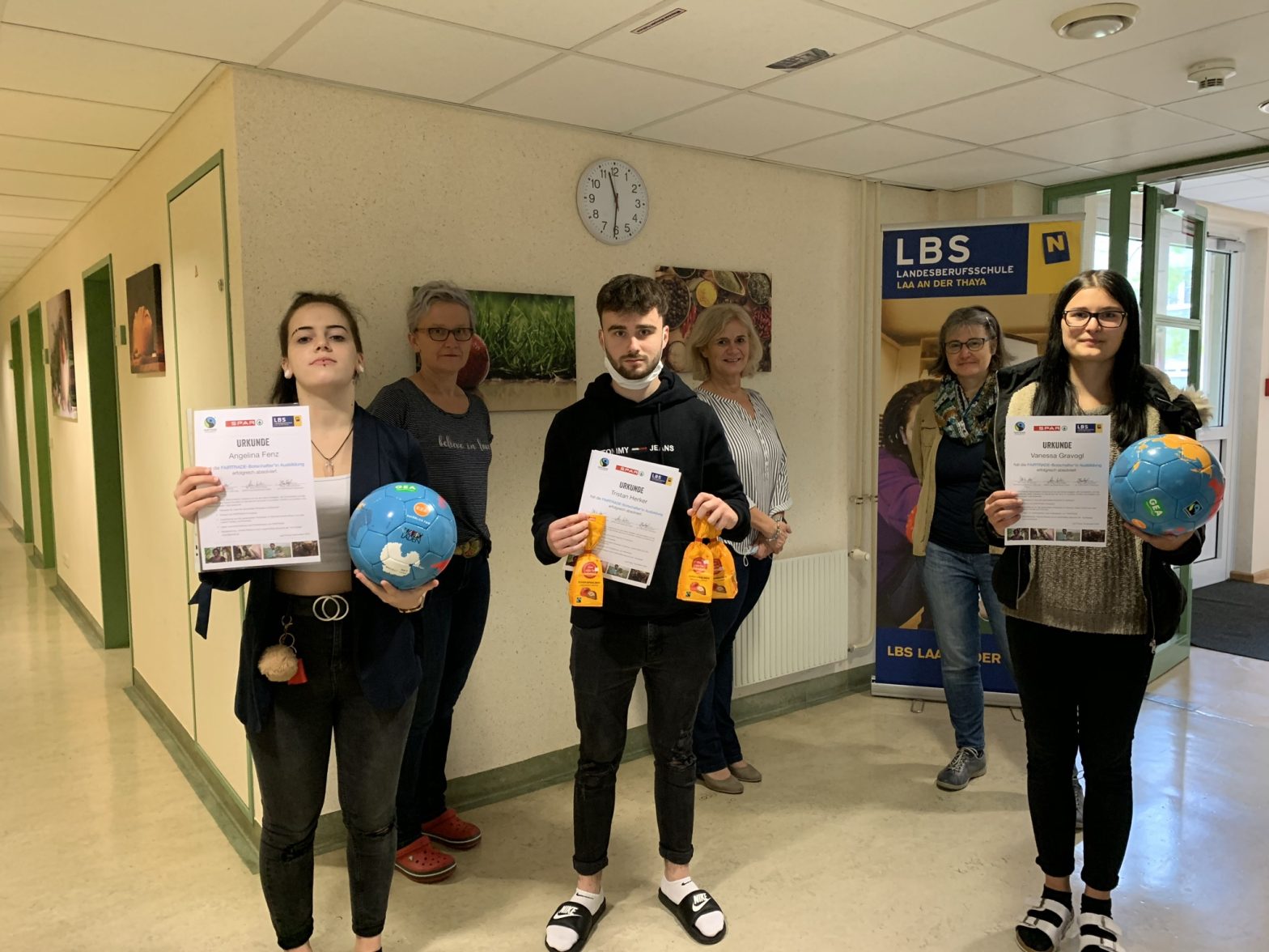 Schulteam Landesberufsschule Laa im Herbst 2020