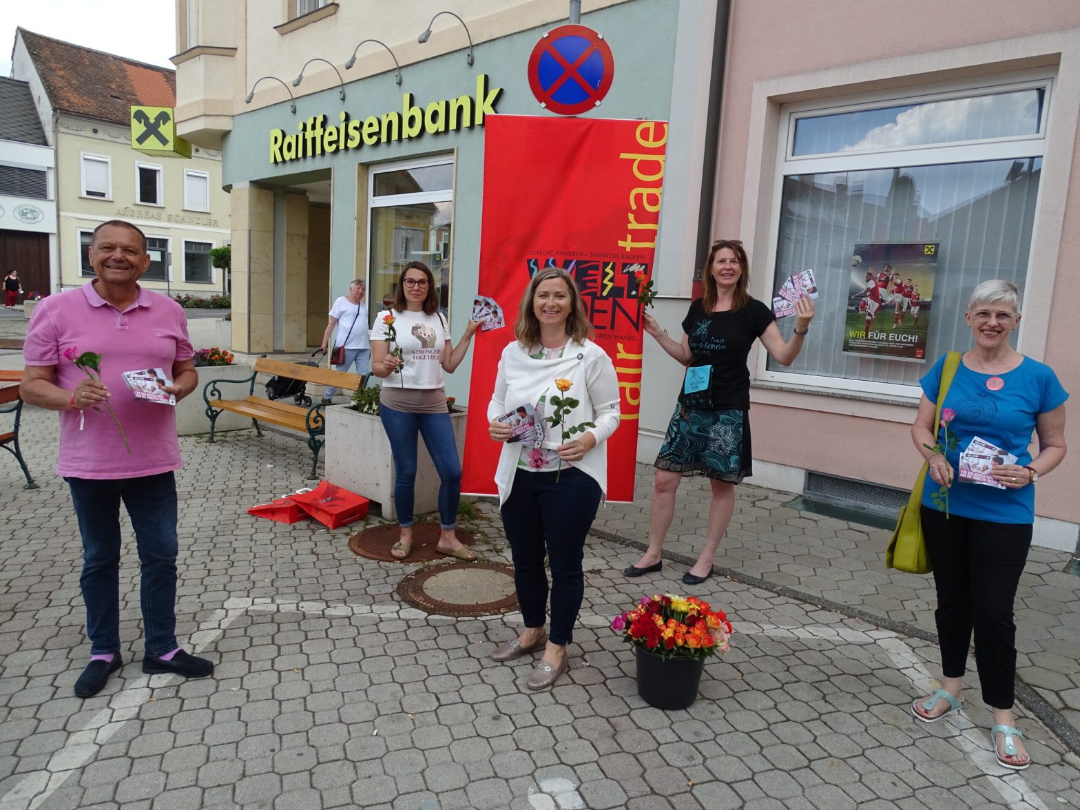 Faire Rosen zum Vatertag