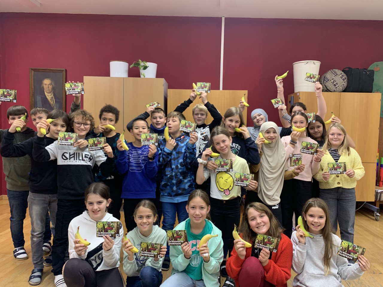 Faire Bananen für Schüler*innen