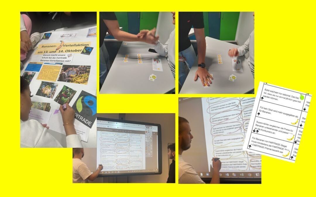 Fairtrade im Unterricht – Rollenspiel „Bananenhandel“ – faire Spielregeln im globalen Handel