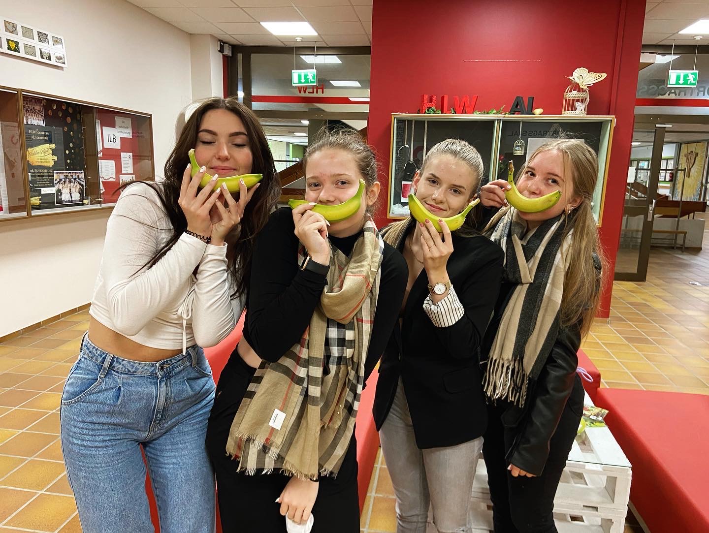 Faire Bananen an der HLW Hartberg