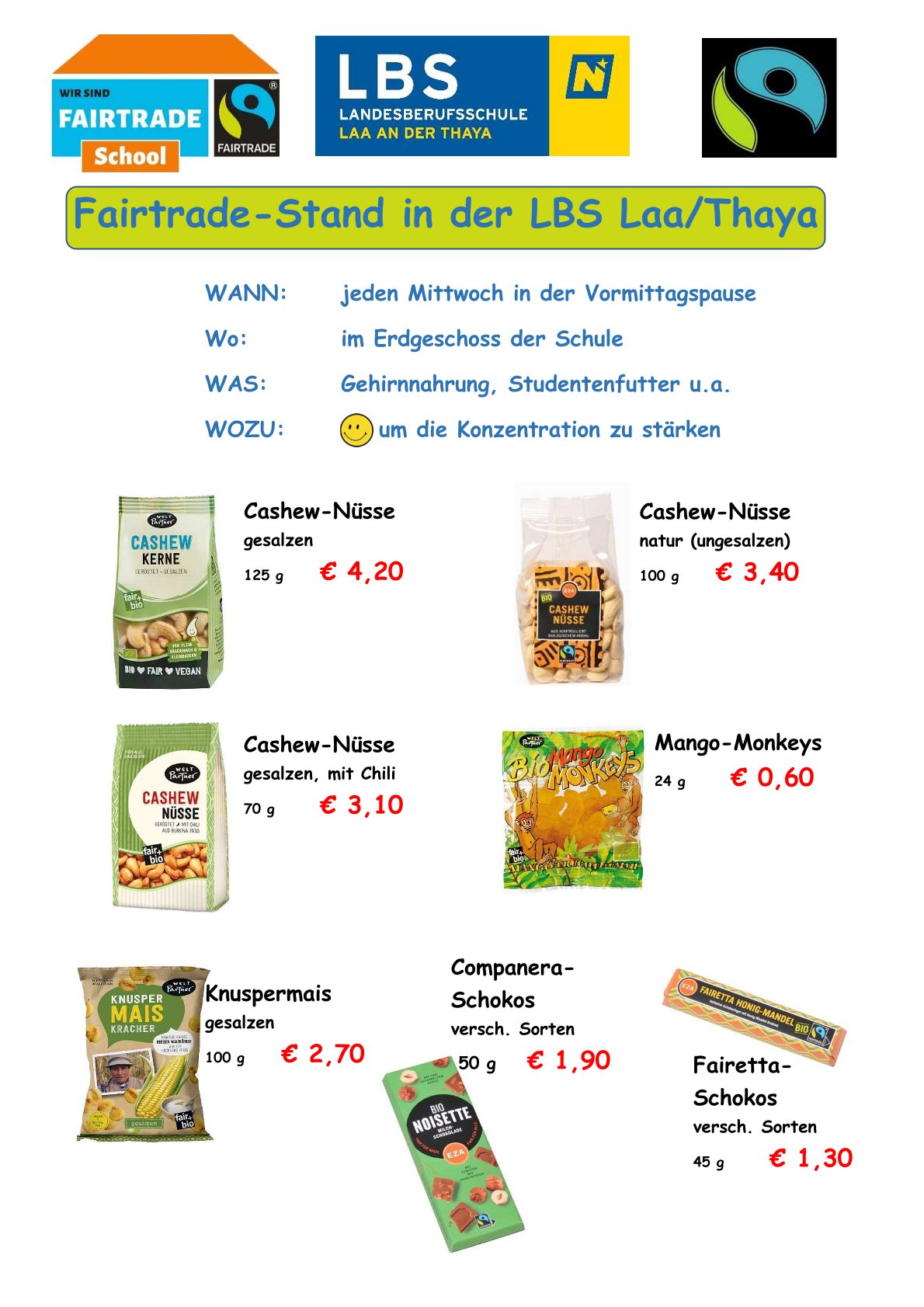 Fairtrade-Stand