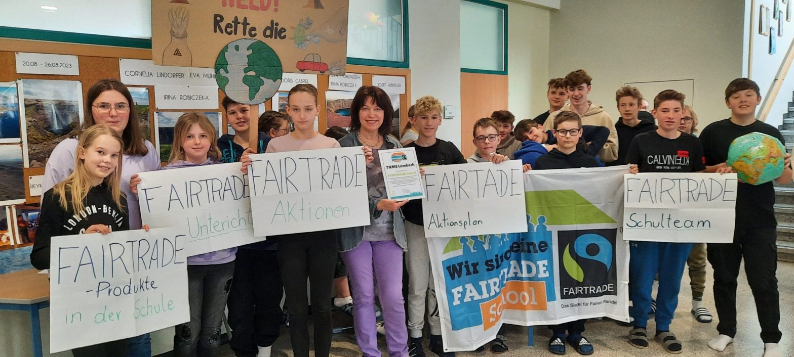 Wir sind eine Fairtrade-Schule!