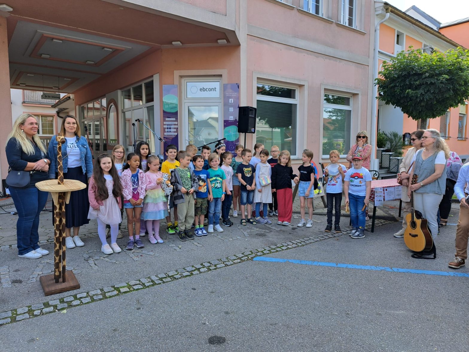 Auftritt beim Weltladenfest
