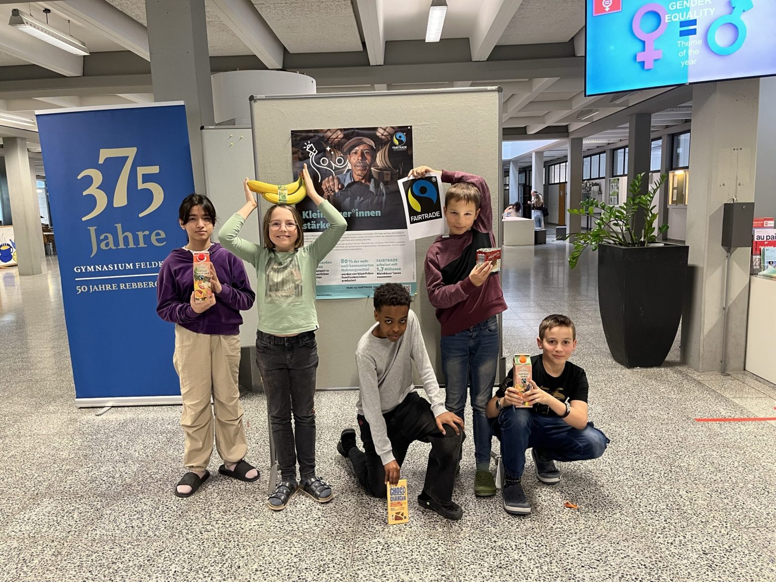 Fairbruary: Auftakt als Fairtrade-Schule