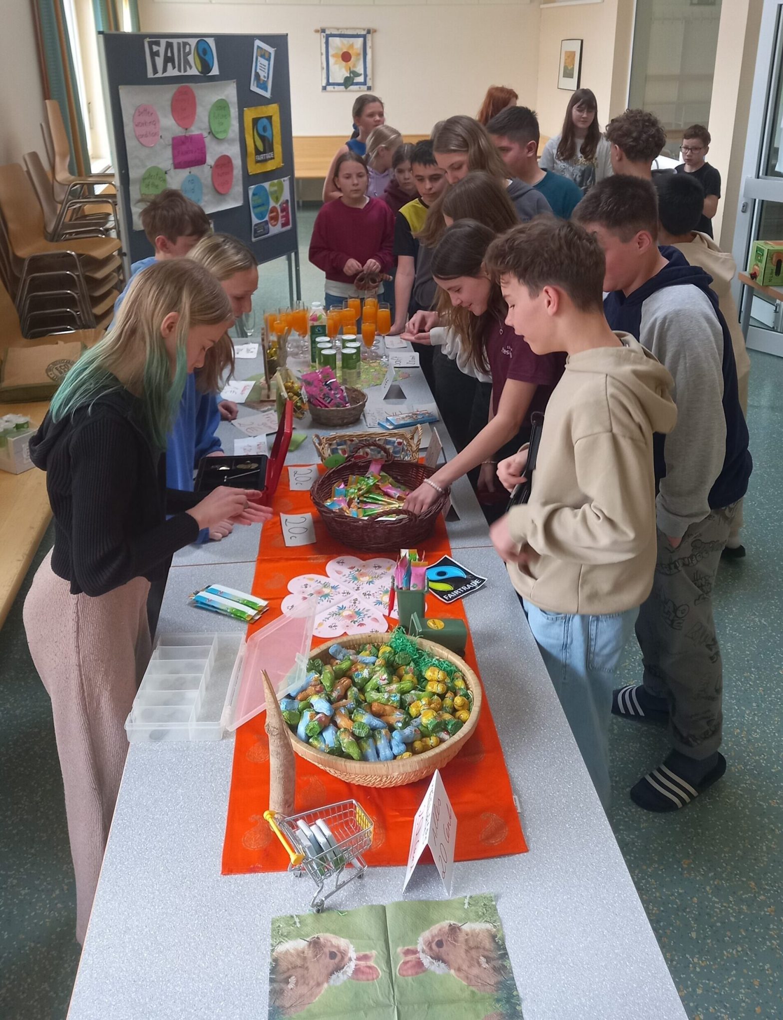 Der FAIRTRADE-Osterhase war da!