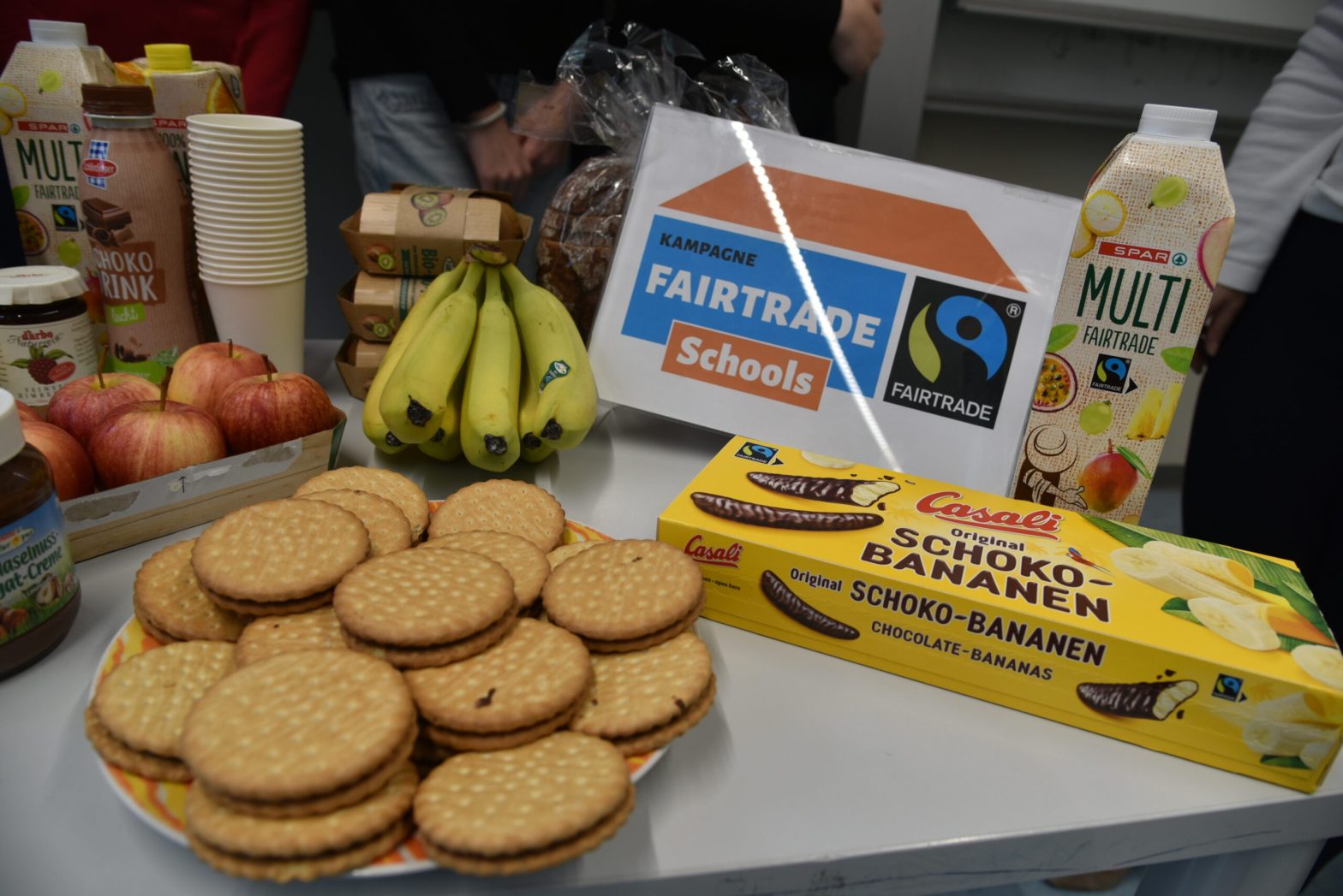 FAIRTRADE-Frühstück an der VBS Schönborngasse