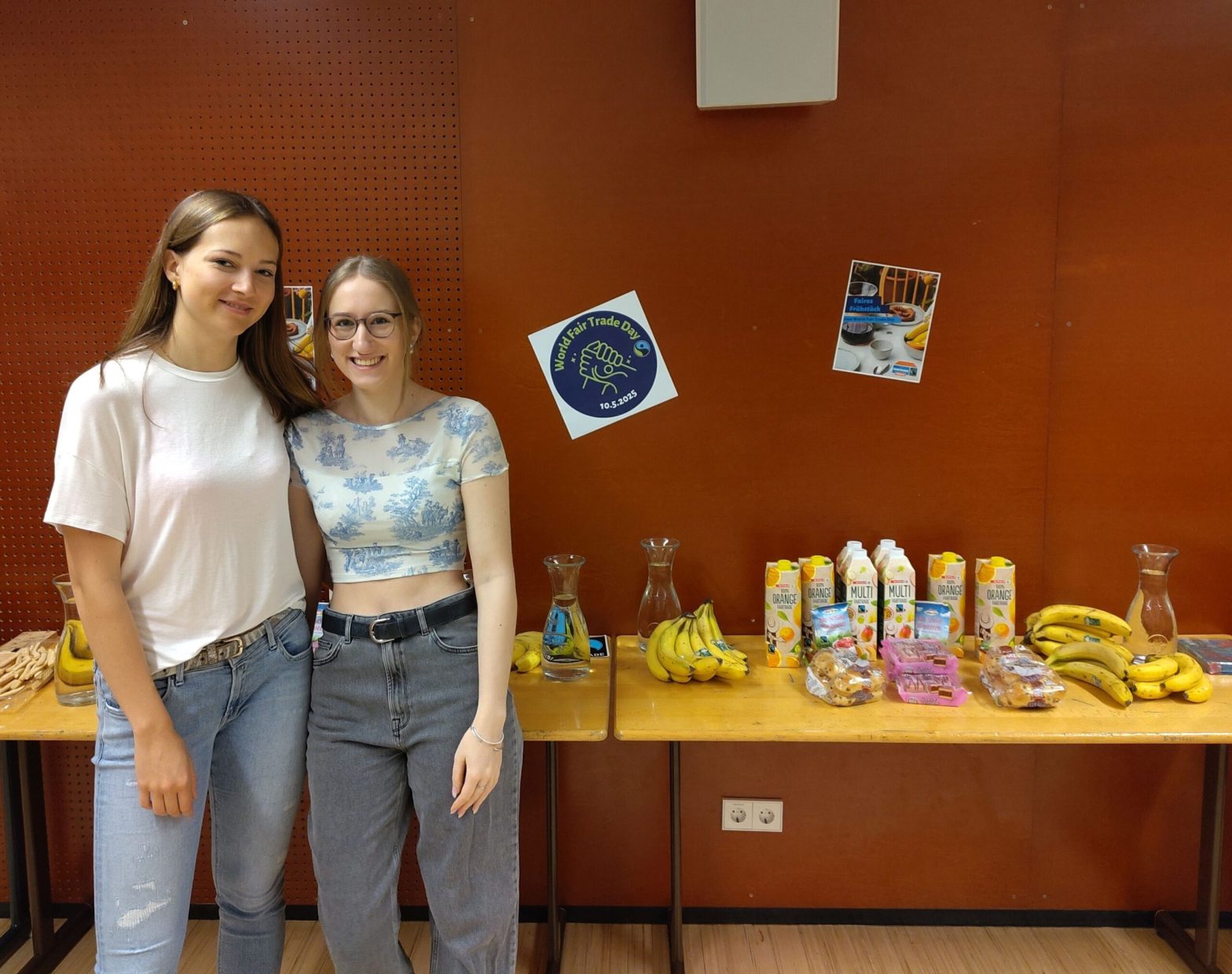 Fairtrade-Frühstück für Abschlussklassen