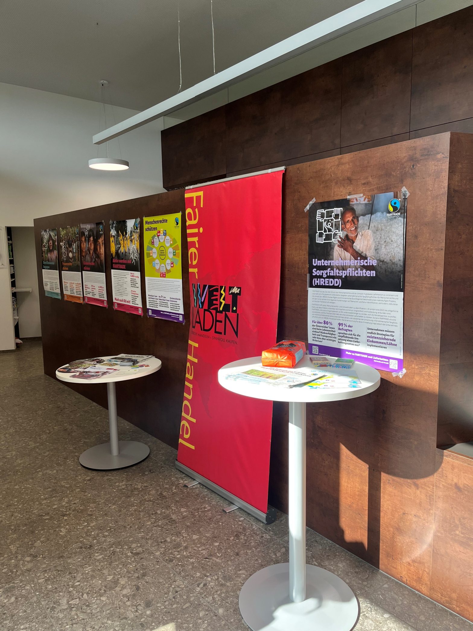 FairTrade Woche im Gemeindeamt Wilhering