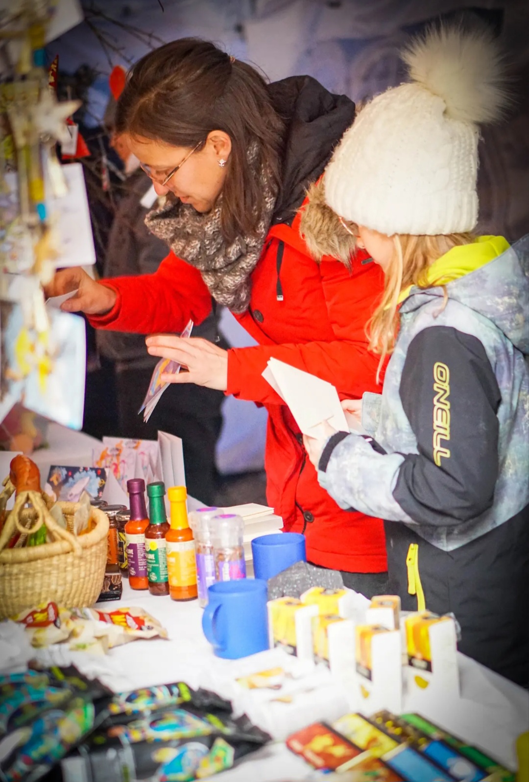 ISZ Wels: Weihnachtlicher FAIRkaufsstand