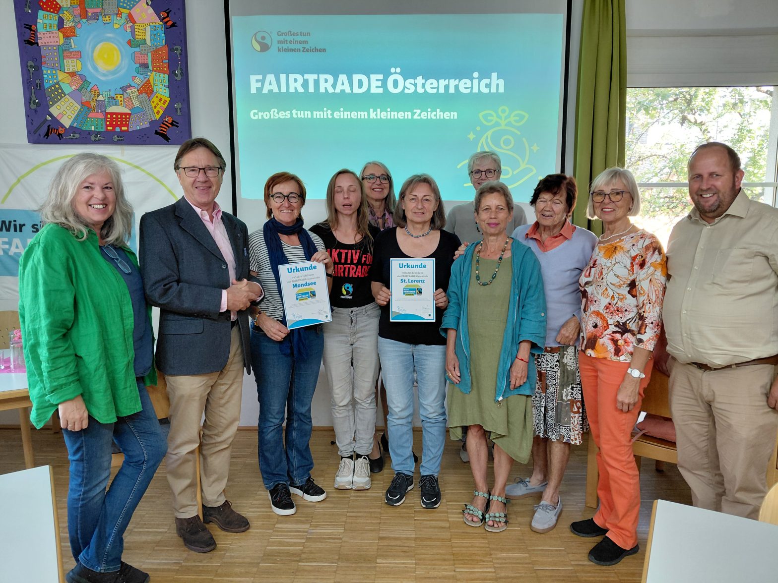 10 Jahre FAIRTRADE-Gemeinden Mondsee und St. Lorenz